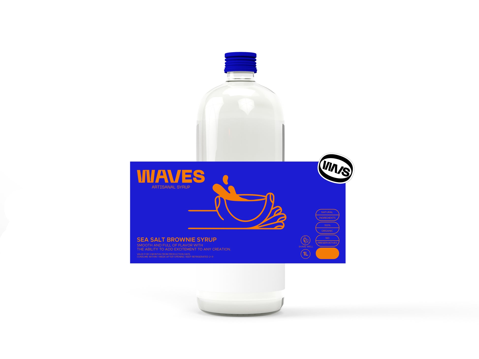 wvs Sea Salt Brownie Syrup
